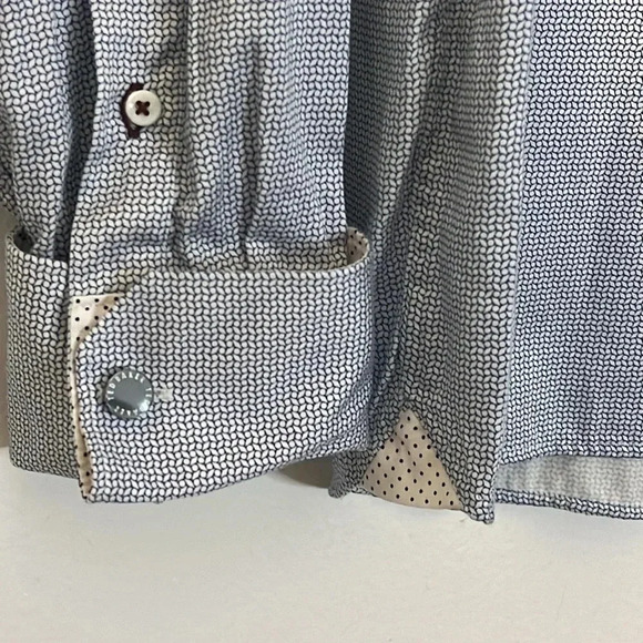 Ted Baker London | Modern Fit long sleeve button down shirt Men’s size 16.5” XL - Picture 5 of 10